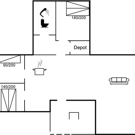 Holiday Home Asfrid - 3-5Km From The Sea By Interhome Feriehus Rømø Kirkeby